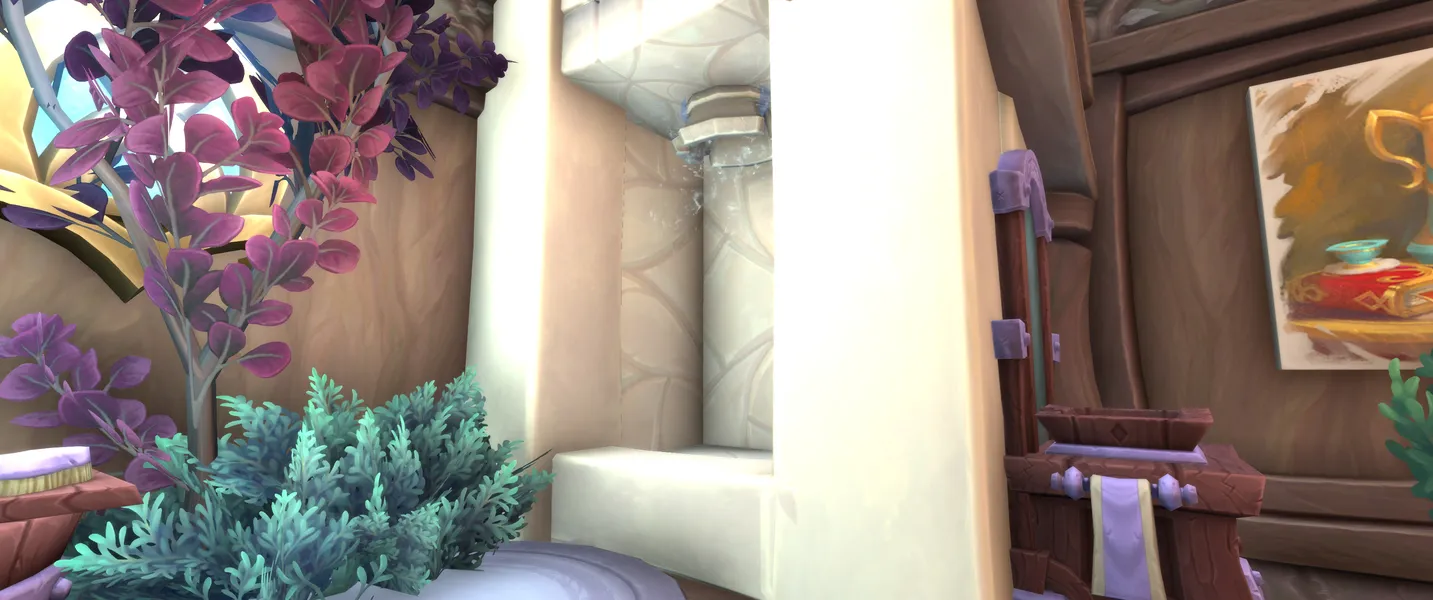 The water's still running!